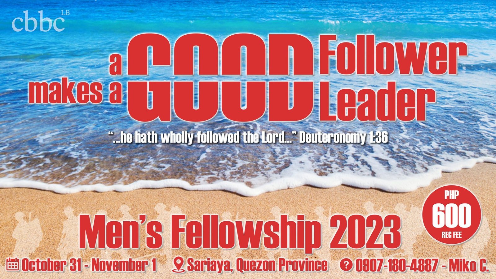 [20231101] Daily Devotion Christian Bible Baptist Church Los Baños